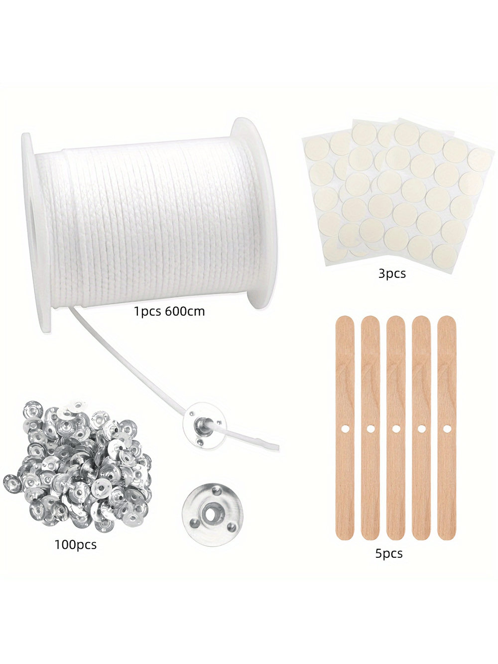 200 ft Candle Wick - Candle Wi - огляд і ціна Candle Making Instructions