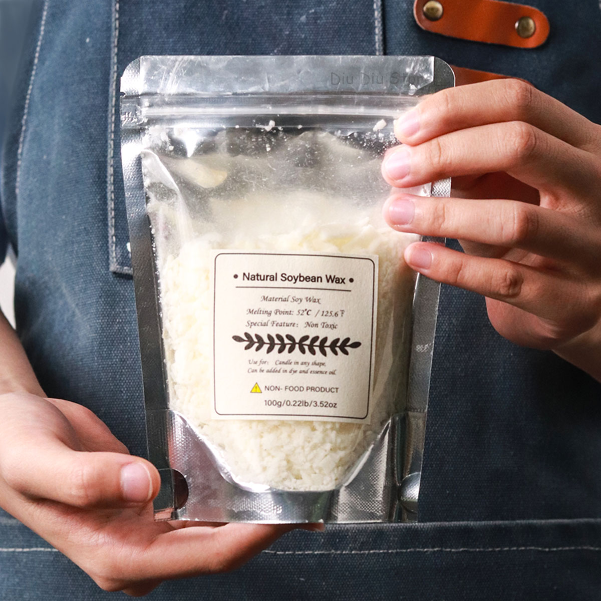 1KG Natural Soy Wax Granular S - огляд і ціна Candle Making Material