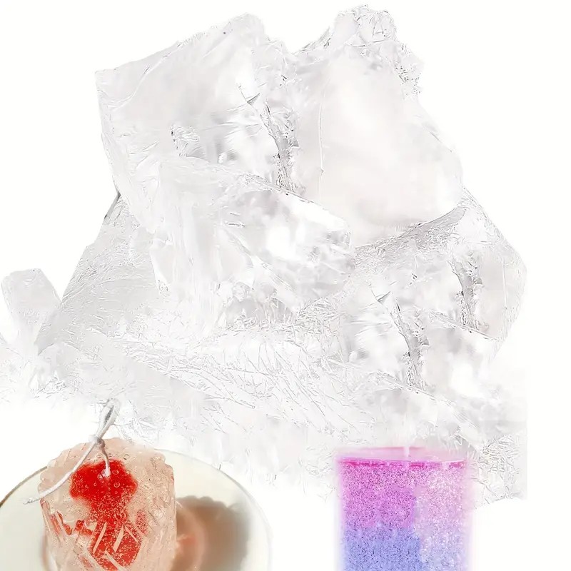 Transparent Crystal Wax, Jelly - огляд і ціна Candle Making Tips